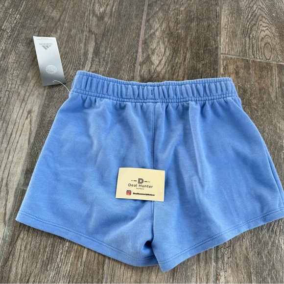 Brand New Adidas Girl’s/Youth’s Shorts “Med Blue” - Picture 2 of 8